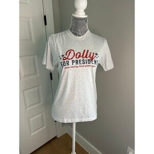 Dolly Parton “Dolly for President” Red White Blue T-Shirt by Southern Fried sz S